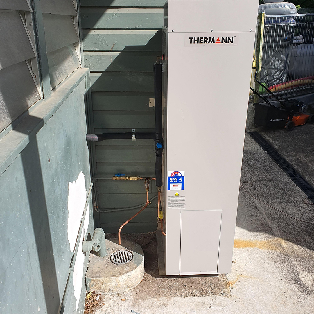 A new Thermann 135L gas storage system