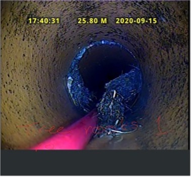an image of the inside of the drain